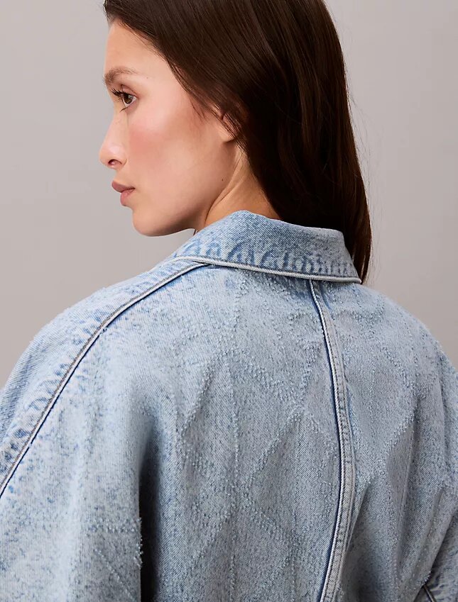 Χαλαρό Trucker Jacket από τζιν Χαλαρό Trucker Jacket από τζιν