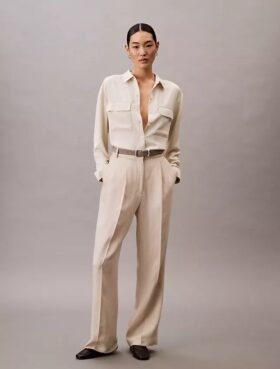 Χαλαρό Utility Shirt με κουμπιά