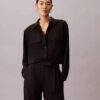 Χαλαρό Utility Shirt με κουμπιά Χαλαρό Utility Shirt με κουμπιά