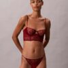 CK Black Bikini with Floral Lace CK Black Bikini with Floral Lace