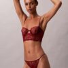 CK Black Bikini with Floral Lace CK Black Bikini with Floral Lace