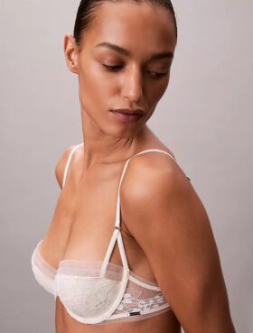 CK Black Bridal Ελαφρώς φοδραρισμένο σουτιέν μπαλκονέ