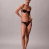 CK Black γεωμετρικό δαντελένιο σουτιέν μπαλκονέ Unlined CK Black γεωμετρικό δαντελένιο σουτιέν μπαλκονέ Unlined