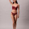 CK Black Μαύρο μπαλκονέ σουτιέν Unlined με λουλουδάτη δαντέλα CK Black Μαύρο μπαλκονέ σουτιέν Unlined με λουλουδάτη δαντέλα