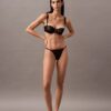 CK Black Μαύρο μπαλκονέ σουτιέν Unlined με λουλουδάτη δαντέλα CK Black Μαύρο μπαλκονέ σουτιέν Unlined με λουλουδάτη δαντέλα