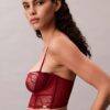 CK Black Μαύρο μπαλκονέ σουτιέν Unlined με λουλουδάτη δαντέλα CK Black Μαύρο μπαλκονέ σουτιέν Unlined με λουλουδάτη δαντέλα