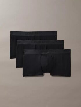 CK Black Σετ 3 Low Rise Trunk