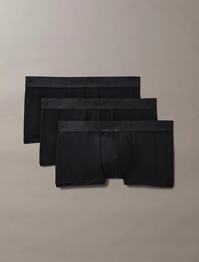 CK Black Σετ 3 Low Rise Trunk CK Black Σετ 3 Low Rise Trunk