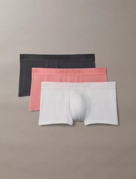 CK Black Σετ 3 Low Rise Trunk