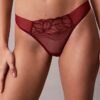 CK Black Thong με λουλουδάτο δαντέλα CK Black Thong με λουλουδάτο δαντέλα