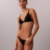 Ck Icon Triangle Swim Bralette