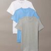 Cotton Classics Σετ 3 κλασικών T-shirt με στρογγυλό λαιμό Cotton Classics Σετ 3 κλασικών T-shirt με στρογγυλό λαιμό