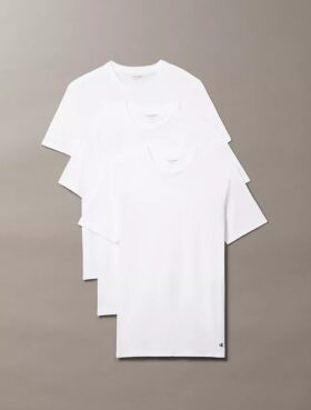 Cotton Classics Σετ 3 κλασικών T-shirt με στρογγυλό λαιμό