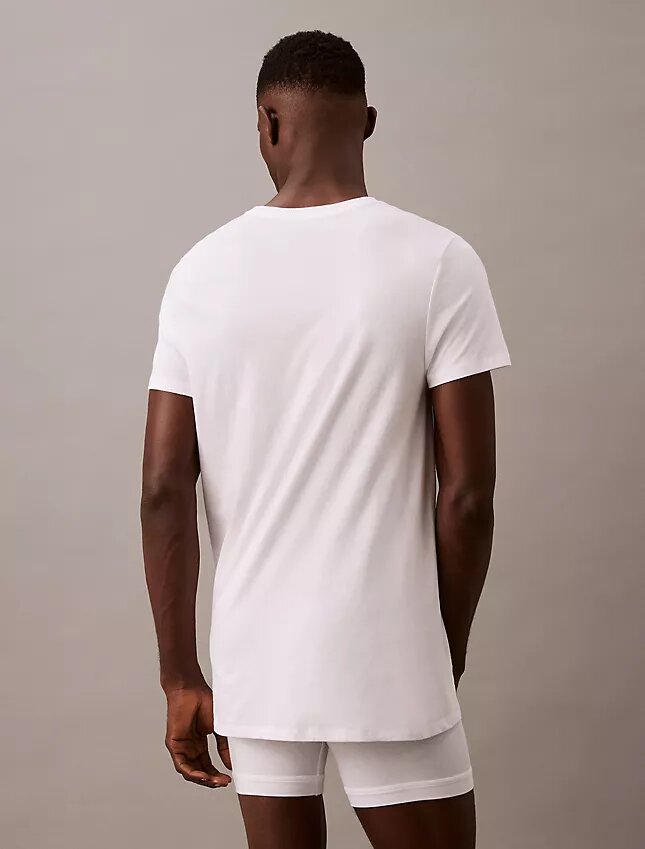 Cotton Classics Σετ 3 κλασικών T-shirt με στρογγυλό λαιμό Cotton Classics Σετ 3 κλασικών T-shirt με στρογγυλό λαιμό