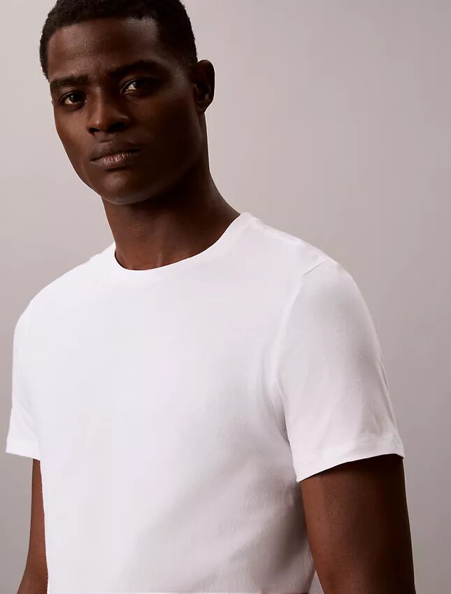 Cotton Classics Σετ 3 κλασικών T-shirt με στρογγυλό λαιμό Cotton Classics Σετ 3 κλασικών T-shirt με στρογγυλό λαιμό
