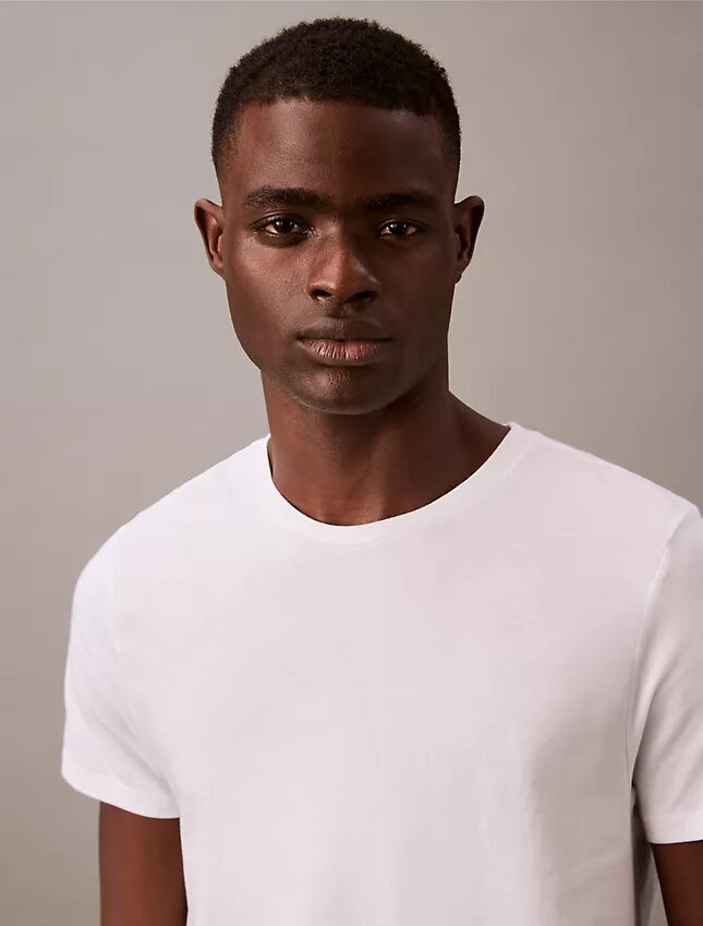 Cotton Classics Σετ 3 κλασικών T-shirt με στρογγυλό λαιμό Cotton Classics Σετ 3 κλασικών T-shirt με στρογγυλό λαιμό