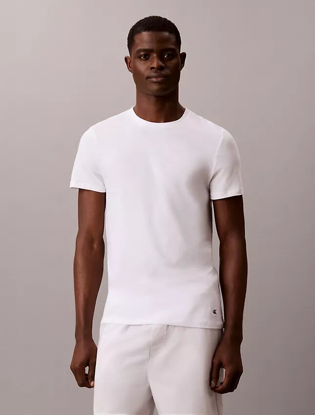 Cotton Classics Σετ 3 κλασικών T-shirt με στρογγυλό λαιμό Cotton Classics Σετ 3 κλασικών T-shirt με στρογγυλό λαιμό