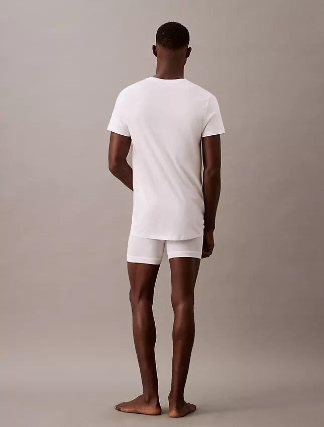 Cotton Classics Σετ 3 κλασικών T-shirt με στρογγυλό λαιμό Cotton Classics Σετ 3 κλασικών T-shirt με στρογγυλό λαιμό