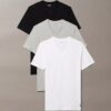Cotton Classics Σετ 3 τεμαχίων Κλασική εφαρμογή Μπλούζα με V λαιμόκοψη Cotton Classics Σετ 3 τεμαχίων Κλασική εφαρμογή Μπλούζα με V λαιμόκοψη