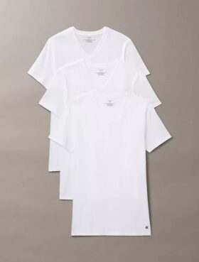 Cotton Classics Σετ 3 τεμαχίων Κλασική εφαρμογή Μπλούζα με V λαιμόκοψη