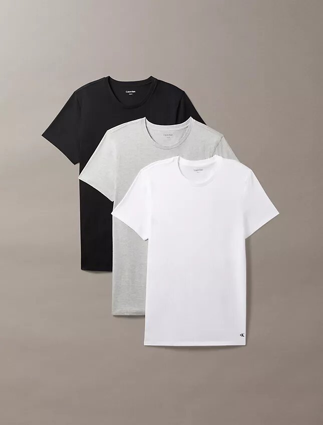 Cotton Classics Σετ 3 τεμαχίων Κλασικό T-shirt με στρογγυλό λαιμό Cotton Classics Σετ 3 τεμαχίων Κλασικό T-shirt με στρογγυλό λαιμό