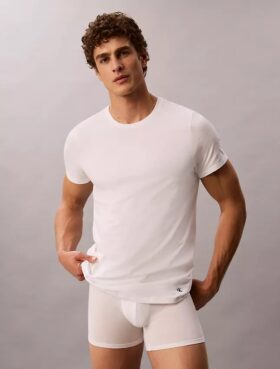 Cotton Classics Σετ 5 τεμαχίων Κλασική εφαρμογή Μπλούζα με στρογγυλό λαιμό