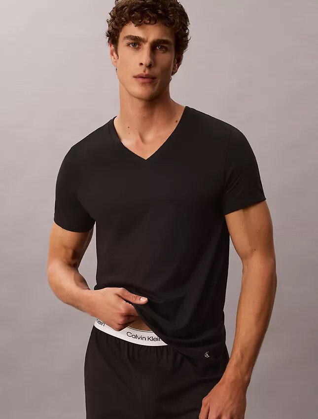 Cotton Classics Σετ 5 τεμαχίων Κλασική εφαρμογή T-shirt με V λαιμόκοψη Cotton Classics Σετ 5 τεμαχίων Κλασική εφαρμογή T-shirt με V λαιμόκοψη