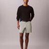 Cotton Stretch ελαστικά σορτς με ίσια γραμμή Cotton Stretch ελαστικά σορτς με ίσια γραμμή