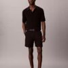Cotton Stretch ελαστικά σορτς με ίσια γραμμή Cotton Stretch ελαστικά σορτς με ίσια γραμμή