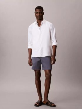 Cotton Stretch ελαστικά σορτς με ίσια γραμμή Cotton Stretch ελαστικά σορτς με ίσια γραμμή