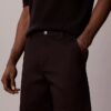 Cotton Stretch ελαστικά σορτς με ίσια γραμμή Cotton Stretch ελαστικά σορτς με ίσια γραμμή