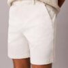 Cotton Stretch ελαστικά σορτς με ίσια γραμμή Cotton Stretch ελαστικά σορτς με ίσια γραμμή