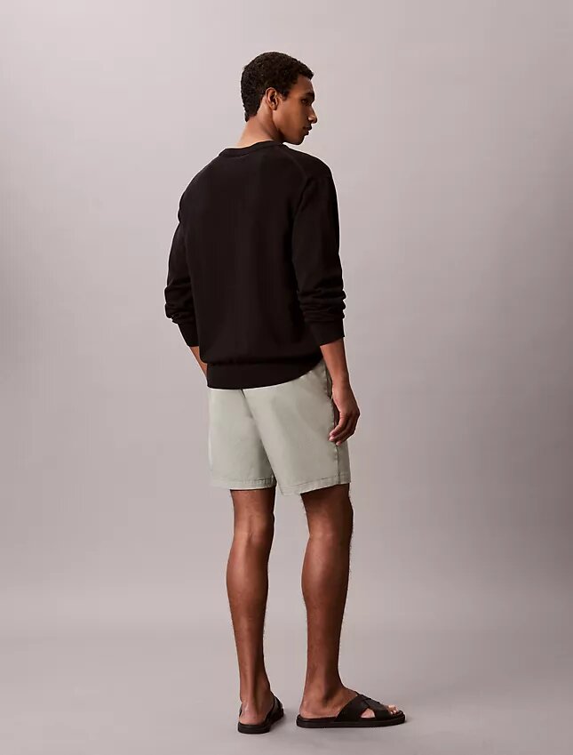 Cotton Stretch ελαστικά σορτς με ίσια γραμμή Cotton Stretch ελαστικά σορτς με ίσια γραμμή