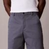 Cotton Stretch ελαστικά σορτς με ίσια γραμμή Cotton Stretch ελαστικά σορτς με ίσια γραμμή