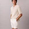 Cotton Stretch ελαστικά σορτς με ίσια γραμμή Cotton Stretch ελαστικά σορτς με ίσια γραμμή