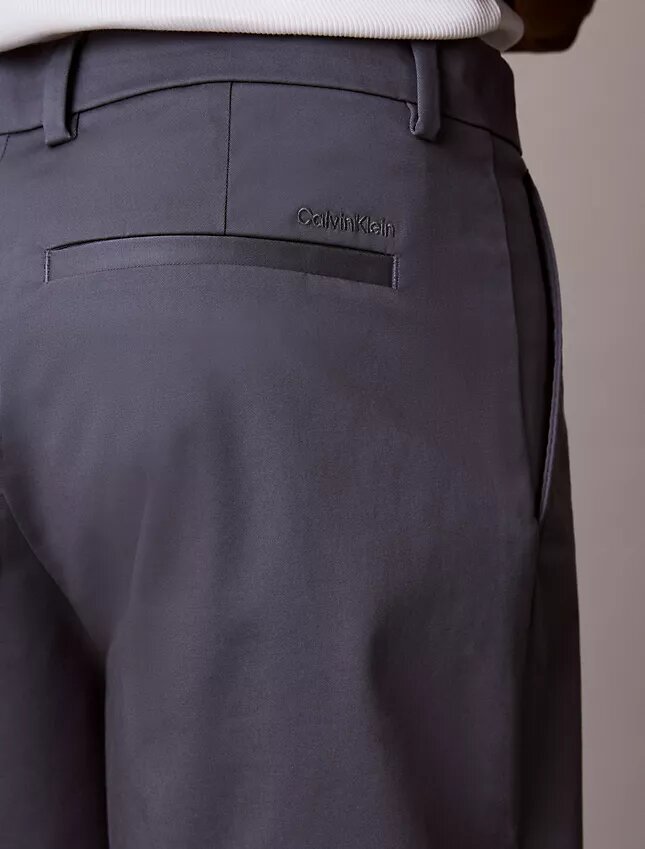 Cotton Stretch ελαστικά σορτς με ίσια γραμμή Cotton Stretch ελαστικά σορτς με ίσια γραμμή