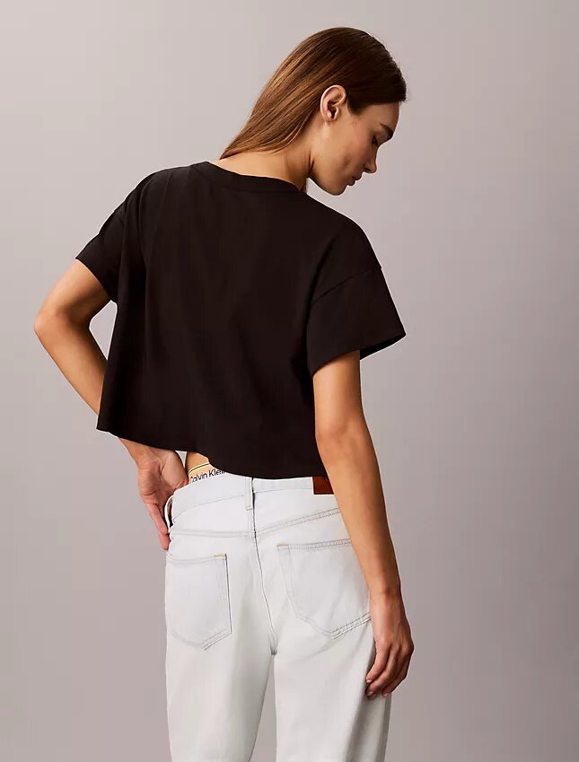 Cotton Stretch φαρδύ κοντό μπλουζάκι Pride Cotton Stretch φαρδύ κοντό μπλουζάκι Pride