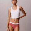 Cotton Stretch Hipster με ραβδώσεις