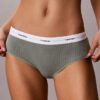 Cotton Stretch Hipster με ραβδώσεις Cotton Stretch Hipster με ραβδώσεις
