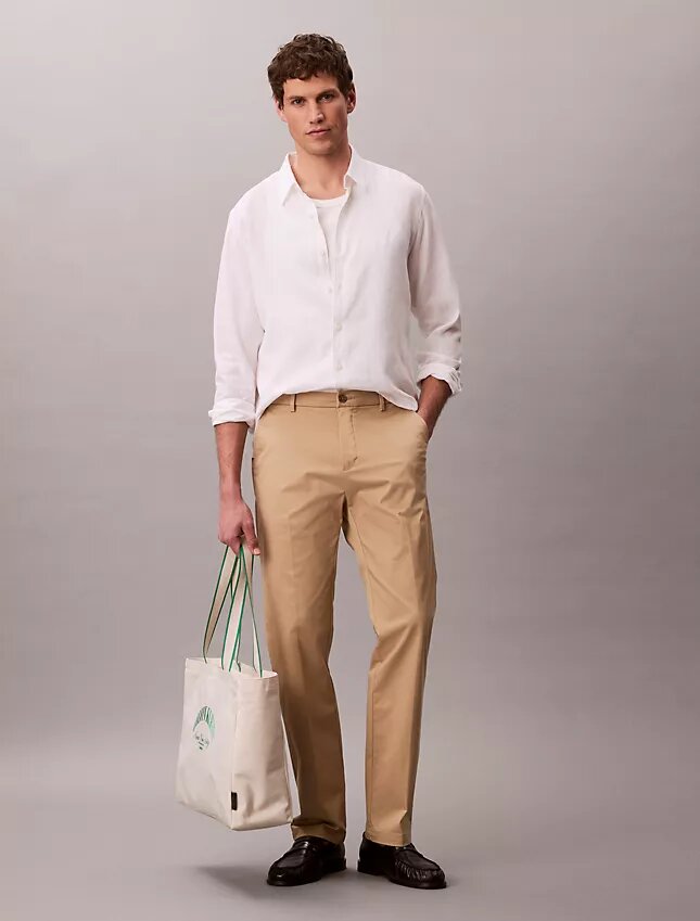 Cotton Stretch ίσιο παντελόνι Cotton Stretch ίσιο παντελόνι