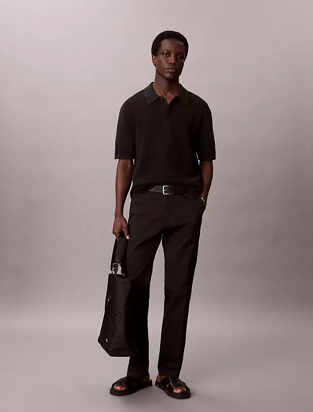 Cotton Stretch ίσιο παντελόνι Cotton Stretch ίσιο παντελόνι
