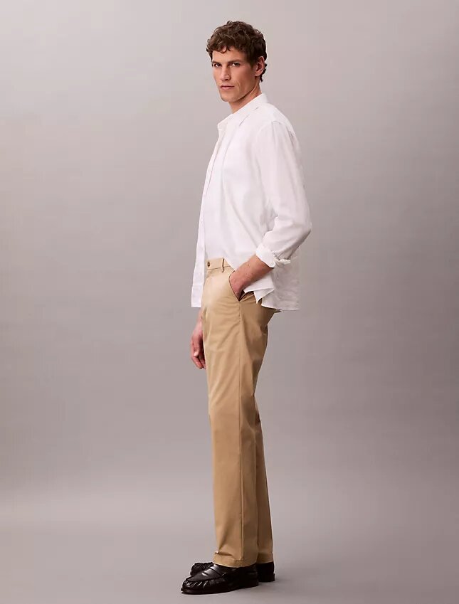 Cotton Stretch ίσιο παντελόνι Cotton Stretch ίσιο παντελόνι