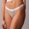 Cotton Stretch Rib 3-Pack Thong Cotton Stretch Rib 3-Pack Thong