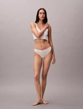 Cotton Stretch Rib Bikini
