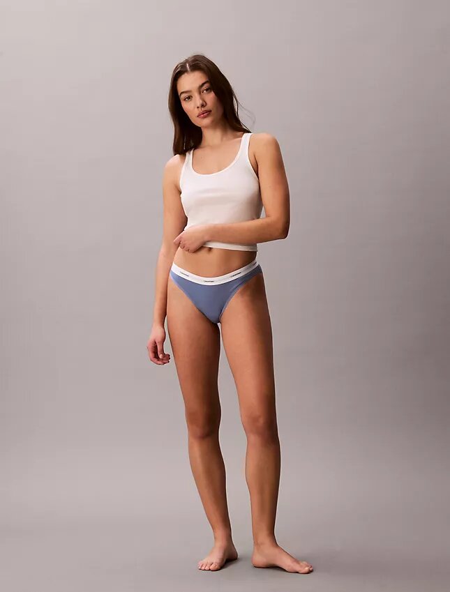 Cotton Stretch Rib Bikini Cotton Stretch Rib Bikini