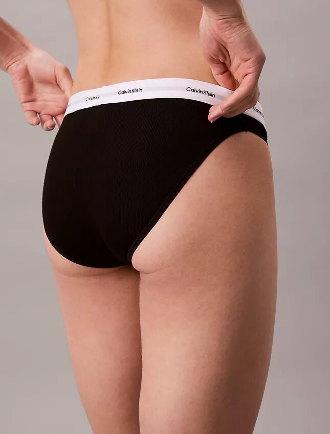 Cotton Stretch Rib Bikini Cotton Stretch Rib Bikini