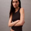 Cotton Stretch Rib Tank Top