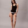 Cotton Stretch Rib Thong Cotton Stretch Rib Thong
