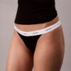 Cotton Stretch Rib Thong Cotton Stretch Rib Thong