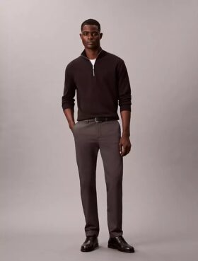 Cotton Stretch Slim Trousers Cotton Stretch Slim Trousers